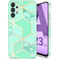 Miniatyrbild 1 av 4: Fodral för Samsung Galaxy A23 5G Smal och elegant design TPU Resistant Anti-Scratch Turkos Turkos