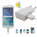 Miniatyrbild 2 av 2: EU-kontakt USB-kabel Väggladdare Adapter för Samsung Galaxy S3 S4 S6 1