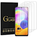 Miniatyrbild 1 av 4: Skyddande film i härdat glas - BOOLING - Samsung A33 5G - Paket med 4 - 9H - Transparent Transparent
