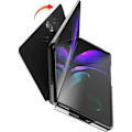 Miniatyrbild 2 av 4: Fodral till Samsung Galaxy Z Fold 3 - BOOLING - Stötsäkert Skydd Smart Fodral Clear View Svart Svart