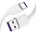 Miniatyrbild 1 av 4: Kabel för Samsung Galaxy A20E,A40,A50,A70,A80,S10,S9,S8,NOT 10,NOT 9,NOT 8 - USB-C typ laddarkabel 2 meter