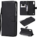 Miniatyrbild 1 av 4: Fodral - Samsung - Galaxy A10 - Svart - PU-läder - Wallet Flip Fodral Svart