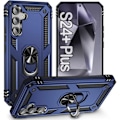 Miniatyrbild 1 av 4: Fodral till Samsung Galaxy S24 Plus (S24+) Förstärkt skydd Stötsäkert Anti-Scratch - Marinblå