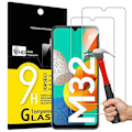 Miniatyrbild 1 av 4: 2-pack härdat glas för Samsung M32 (6,4") skärmskydd 9H hårdhet anti-skrapa Transparent