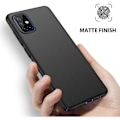 Miniatyrbild 4 av 4: Samsung A51-fodral, matt finish [Ultra Light] [Ultra Thin] Anti-Scratch Hard Shell Fodral Skal för Samsung Galaxy A51(2020) 6