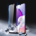 Miniatyrbild 4 av 4: Verres Trempés - BOOLING - Samsung Galaxy A05 - Lot de 3 - Skydd 9H - Repellerande Transparent med svart kant