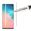 Miniatyrbild 3 av 4: Vcomp - För Samsung Galaxy S10 6,1" SM-G973F: Paket med 3 Böjda Kanter härdat glasfilmer Resistant