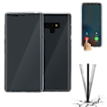 Miniatyrbild 1 av 3: Clear Crystal 360 Full Silicone Hybrid Case Skins för Samsung Note 9 huaa869