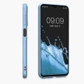 Miniatyrbild 4 av 4: Skyddsfodral för Samsung Galaxy M13 och M23 5G - BOOLING - Blå - Silikon - Smal Blå