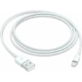 Miniatyrbild 1 av 4: KABEL FÖR IPHONE X 8 7 6 5 S SE PLUS IPOD IPAD FÖRSTÄRKAD USB-LADDARE VIT Nyhet