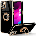 Miniatyrbild 1 av 4: Skyddsfodral - BOOLING - för iPhone 15 Plus - Stötsäkert Ultra Slim - Repfria - Svart Svart