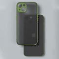 Miniatyrbild 3 av 4: Skyddsfodral för iPhone 14 - BOOLING - Silikon + Matt PC - Khaki - Anti-chock Kaki