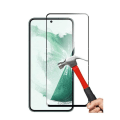Miniatyrbild 4 av 4: Skyddsfodral - Toproduits® - Samsung Galaxy S22 Plus 5G - Svart - Härdat glas - Reptåligt Svart