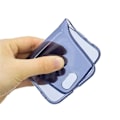 Miniatyrbild 2 av 4: Mjukt flexibelt fodral för Apple iPhone XR (6,1"), genomskinligt fodral 2 STK härdat glasfilm + 1 ST TPU Silikon Slim Cover Blå