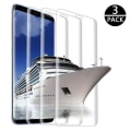 Miniatyrbild 1 av 4: Set med 3 härdat glas för Samsung Galaxy S10, skärmskydd Ultra HD Ultra Clear härdat glasfilm