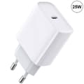Snabb laddare - E.F.Connection - 25W - USB-C - Vit - Kompatibel med iPhone 17/16/15 Vit
