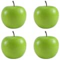 4 Large Artificial Green Apples - Fruit