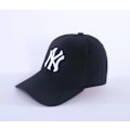 Miniatyrbillede 2 af 3: Baseball kasket udendørs rejse fritid broderi solhat Black Adjustable