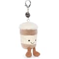 Jellycat Fun To Go Coffee Bag Keychain, Take Away Coffee