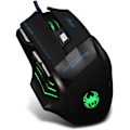 Miniatyrbillede 6 af 6: Kablet Gaming Mus ZELOTES Professionel LED Optisk 7200 DPI 7-Knaps USB Gaming Mus med Justerbar DPI Skift 7200/3200/2400/1600/1000 DPI
