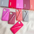 Miniatyrbilde 2 av 5: rhode 2-i-1 silikon telefondeksel med lipglossholder, beskyttende telefondeksel kompatibelt med iPhone, tilgjengelig i (9 farger) salty tan iphone15