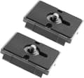 2 st Quick Release Plate Stativkamera För Manfrotto Monteringsplatta 200pl-14 Rc2 Kameror Stativhuvud