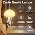 Miniatyrbillede 2 af 8: LED Jellyfish Lampe, RGB Gradient Jellyfish Lampe med Stemmestyring og Smarte Tentakler til Hjemmet, Kontoret