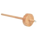 Drop Spindle with Spinning Wheel for Crocheting, Yarn Making Spinning Tool, Handmade Wooden