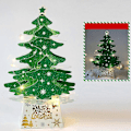 Miniatyrbillede 3 af 5: Julepynt Mini Bordplade Julekort Ornament