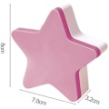 Miniatyrbild 4 av 5: Plug-in Blå Stjärna Nattlampa, Gryningsensor, Diffust Ljus För Sovrum Rosa