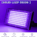 Miniatyrbillede 7 af 10: LED Sort Lys Floodlight, 100W UV Sort Lys Lampe med Stik, 96 Sort Lys LED'er med Afbryder, IP65 Vandafvisende UV Floodlight Forlygte [Energiklasse A] 50W