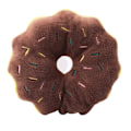 Miniatyrbillede 2 af 2: Kæledyrs tyggelegetøj blød plys donut bidelegetøj slibende tænder angstreduktion interaktivt kæledyrslegetøj