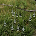 Miniatyrbilde 3 av 5: Bn-10 Julepynt Istapper Isdråper Plasthengere for oppheng C xi