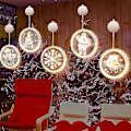 Miniatyrbillede 3 af 5: Julelys LED Julevindueslys Juletræ