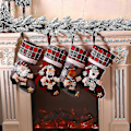 Miniatyrbillede 1 af 5: Julestrømpe sæt 4 stykker Santa Boots Gavepose