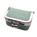 Compact Jewelry Box Multiple Compartments Small Jewelry Pouch Birthday Gift for Mom