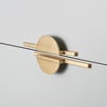 2 pcs kitchen handles 64 mm cc gold cabinet handles