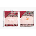 Miniatyrbild 5 av 5: Julstolsöverdrag, 2-pack Tomte Stolsöverdrag Julstolsöverdrag Julstolsöverdrag för Juldekoration Middag