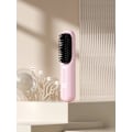 Miniatyrbillede 1 af 3: USB Trådløs Håretretningskam med Negative Ioner Håretretning Glat Hårpæning Retningskam Bærbar Keramisk Opvarmningskam Pink