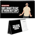 Pikkukuva 1 / 4: Luovasti Uusi 2025 Sh*t I Want To Say At Work -Kalenteri
