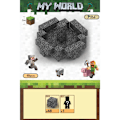 Miniatyrbild 1 av 3: Minecraft Byggstenar Set Magnetiska Byggstenar Leksak Magnetiskt Brädspel T054-Final Gate-48 pcs