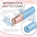 Miniatyrbilde 4 av 5: Epilator Hårfjerning for Kvinner Ben Armer - Bærbar Bikiniklipper, Elektrisk Dame Epilator Barbermaskin Red bean paste pink