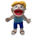 Miniatyrbild 1 av 4: Jeffy Hatt Handdocka Jeffy Plyschdocka Cosplay Leksak Spel Mjuk Fylld Docka Barn Julgåvor -NMAOV H