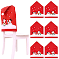 Miniatyrbilde 1 av 7: 6 stk Jule Stolseter, Julemiddag Stolseter, Julenissens Huer Stolseter Xams Stolseter Beskytter