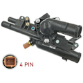 Miniatyrbillede 2 af 5: Automatisk Radiator Termostathus 25600-2G545 256002G545 til / 2.0L