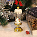 Miniatyrbilde 1 av 4: Julemann Flammefritt Lys, LED Batteridrevet Elektronisk Vanntett Lys, Blinkende Juledekorasjonsgave - jjS Yellow - A