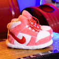 Pikkukuva 1 / 4: Aj Puuvillaiset Tossut, Talvi Sisä- ja Ulkotossut Pink and white 35-44