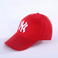 Miniatyrbillede 2 af 3: Baseball kasket udendørs rejse fritid broderi solhat Red Adjustable