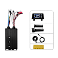Miniatyrbillede 5 af 5: Lithium Power Boost Konverteringssæt S966 farveskærmsmåler med 80A controller og 20X gashåndtag 8 Magnetisk Boost Kit