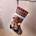 Miniatyrbillede 5 af 5: Julestrømpe sæt 4 stykker Santa Boots Gavepose